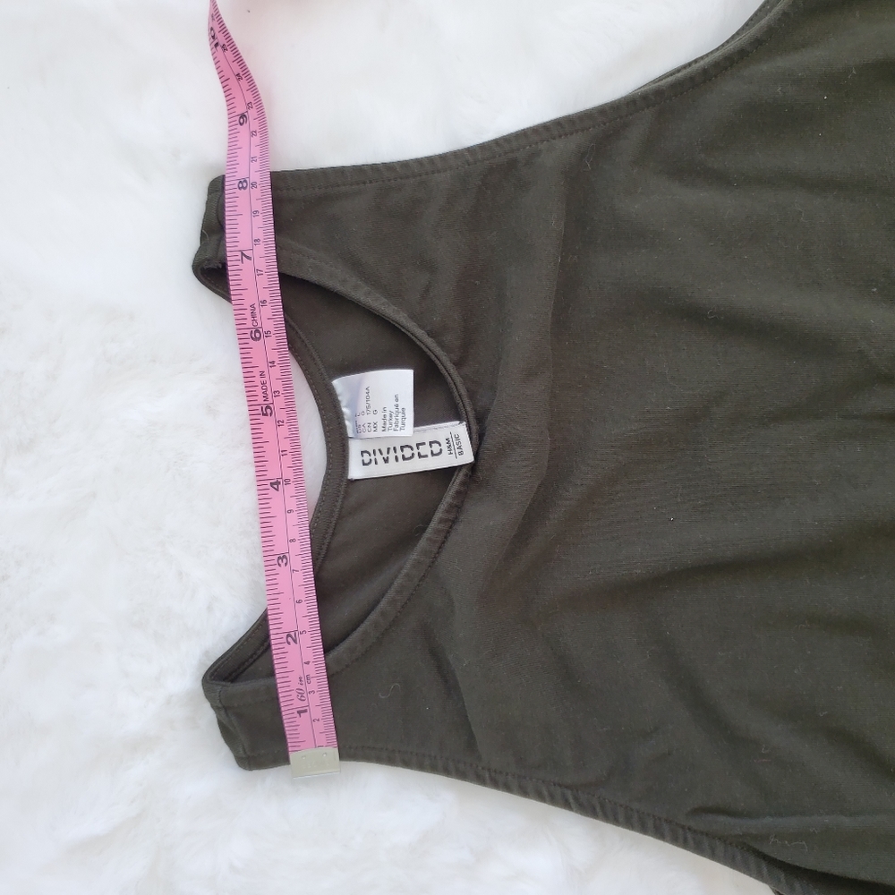 H&M Divided Basic Green dress L - Picture 8 of 11